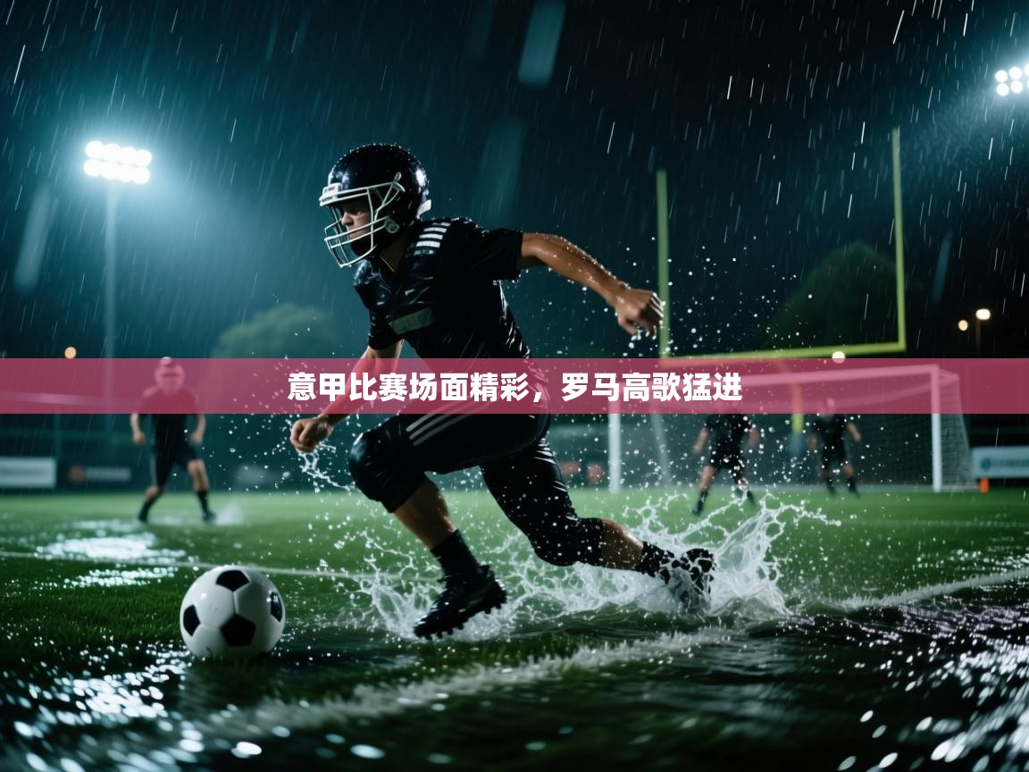 意甲比赛场面精彩，罗马高歌猛进  第2张