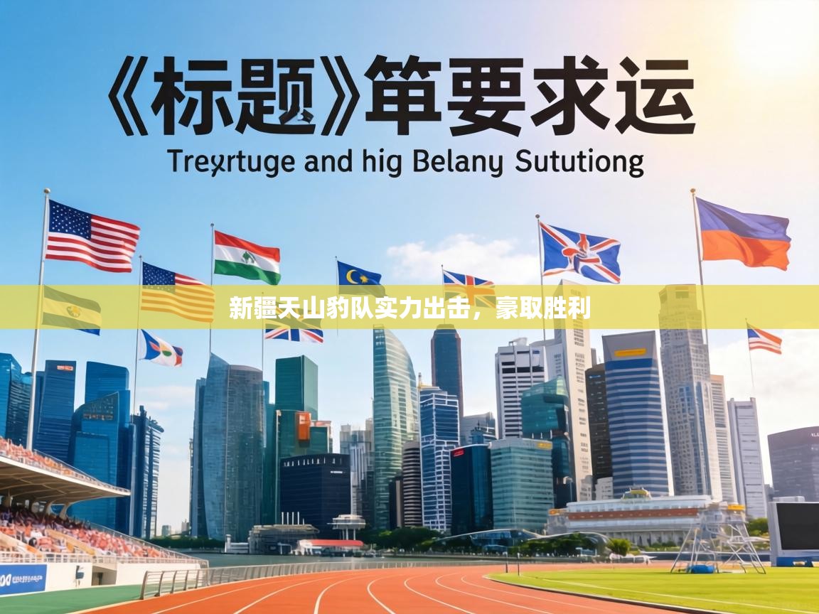 新疆天山豹队实力出击，豪取胜利  第2张