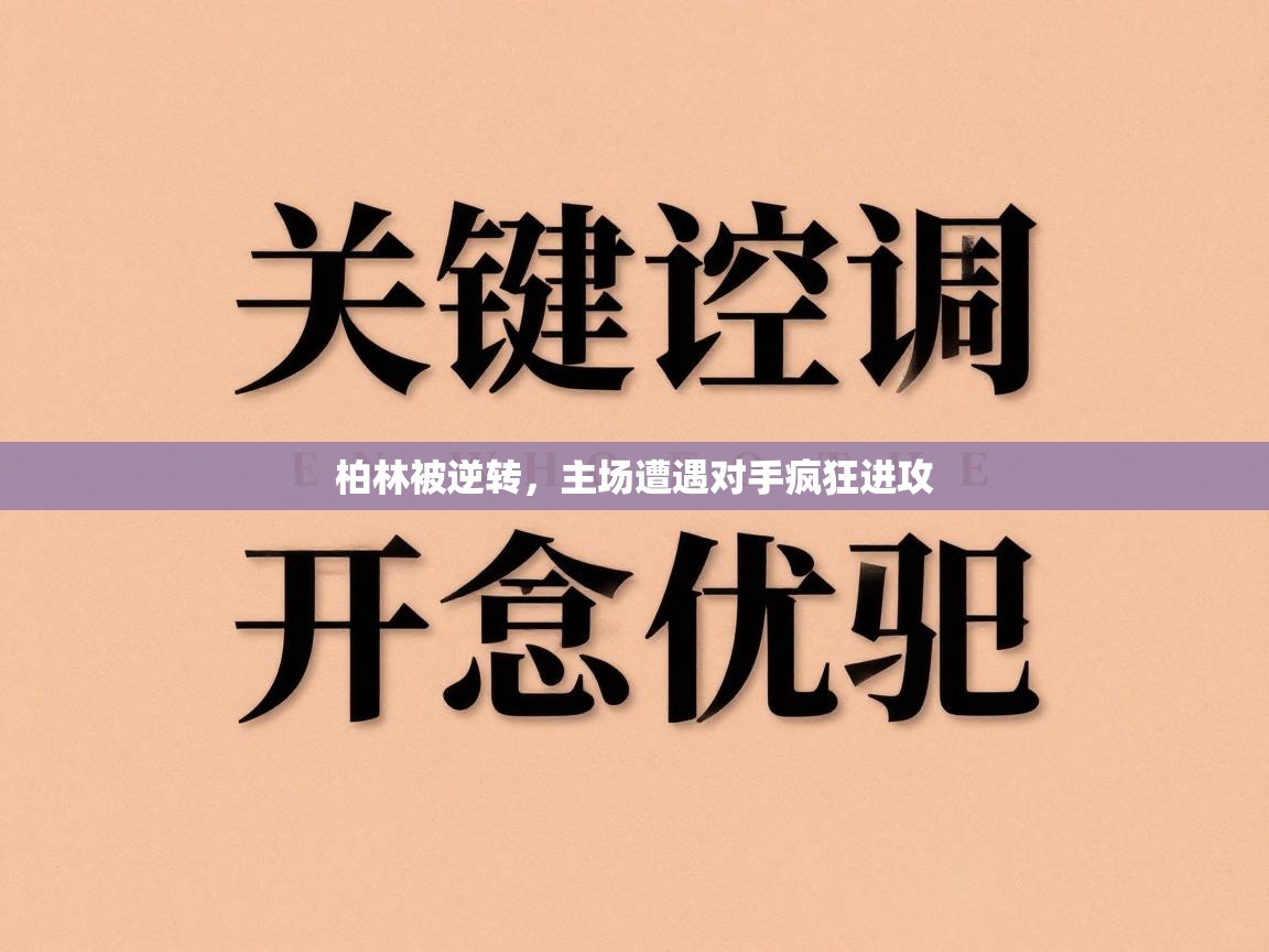 柏林被逆转，主场遭遇对手疯狂进攻  第2张